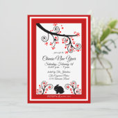 Invitation de lapin du Nouvel An chinois 2023 (Debout devant)