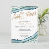 Invitation de l'aquarelle rustique (Debout devant)