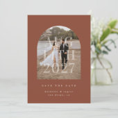 Invitation de l'arc romantique (Debout devant)