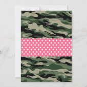 Invitation de l'armée des filles (Dos)