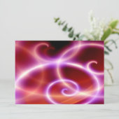 Invitation de l'Art numérique Abstrait (Debout devant)