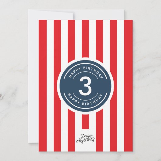 Invitation de l'astronaute Rocket Space Shuttle (Dos)