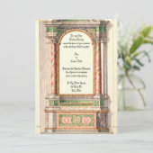 Invitation de l'autel en marbre antique (Debout devant)