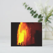 Invitation de lave volcanique hawaïenne (Debout devant)