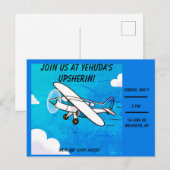 Invitation de l'avion vers le haut (Devant / Derrière)