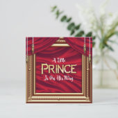 Invitation de l'Baby shower du petit Prince Royal  (Debout devant)