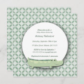 Invitation de l'Carré de Little Alligator (Devant / Derrière)