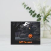 Invitation de l'Citrouille Haunween House Bats (Debout devant)