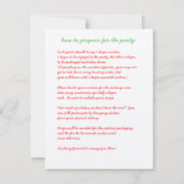 Invitation de l'échange de cookies avec instructio (Dos)