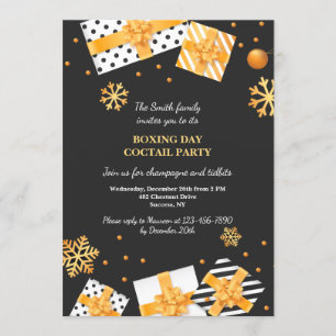 Invitation de lendemain de Noël