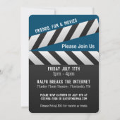 Invitation de l'enfant à jouer au cinéma (Dos)