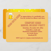 Invitation de l'entreprise (Devant / Derrière)