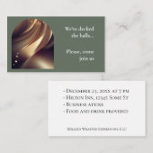 Invitation de l'entreprise (Devant / Derrière)