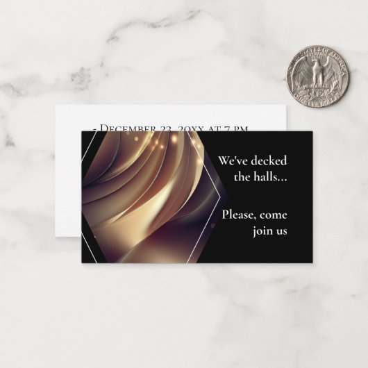 Invitation de l'entreprise (Devant/Arrière en situation)