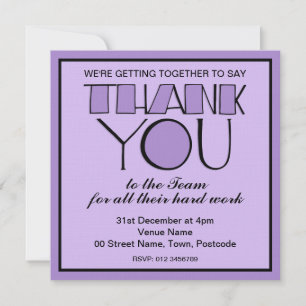 Invitation de l'équipe de Merci violet de Merci