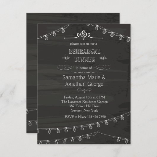 Invitation de l'été (Devant / Derrière)