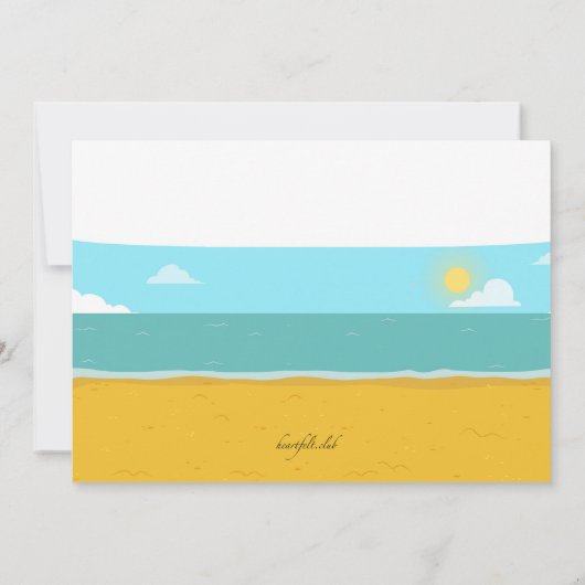 Invitation de l'été (Dos)