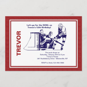 Invitation de l'étoile de hockey sur glace