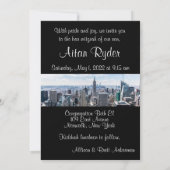 Invitation de l'étoile de Skyline NYC (Dos)