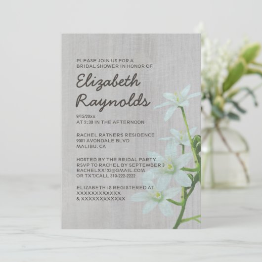 Invitation de l'étoile vintage de Bethléem (Debout devant)