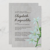 Invitation de l'étoile vintage de Bethléem (Devant / Derrière)