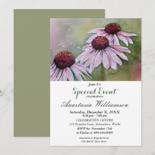 Invitation DE L'ÉVÉNEMENT DE FÊTE DE BIENVENUE