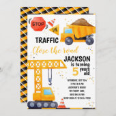 Invitation de l'excavateur d'appel d'offres de con (Devant / Derrière)