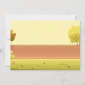 Invitation de l'heure barbecue (Dos)