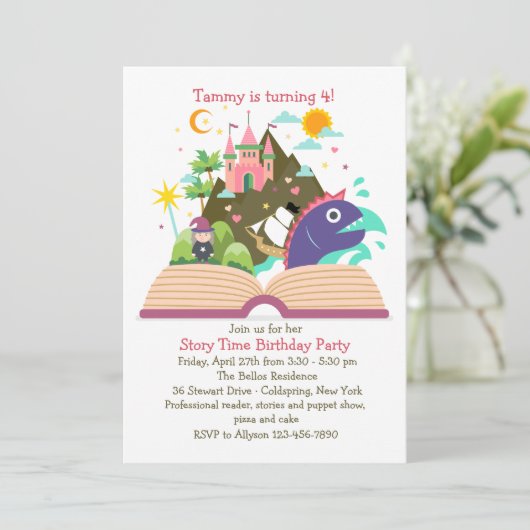 Invitation de l'heure de l'histoire (Debout devant)