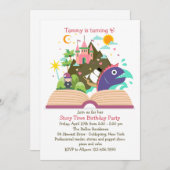 Invitation de l'heure de l'histoire (Devant / Derrière)