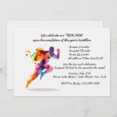 Invitation de l'homme à courir (Devant / Derrière)