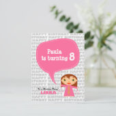 Invitation de Libra Kids Party (Debout devant)