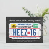 Invitation de licence Boy's 16th Washington DC (Debout devant)