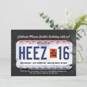 Invitation de licence du Missouri pour le 16e anni (Debout devant)