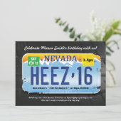 Invitation de licence pour le 16e anniversaire du  (Debout devant)