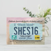 Invitation de licence RI pour 16e anniversaire de  (Debout devant)