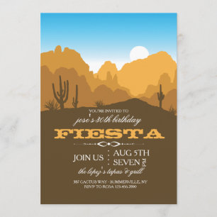 Invitation de lieu de désert