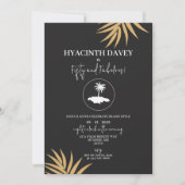 Invitation de l'île de Jamaïque (Devant)