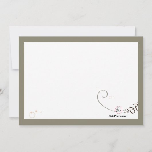 Invitation de Lily rose (Dos)