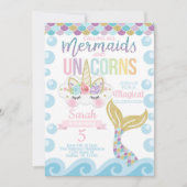 Invitation de l'invitation à la fête d'anniversair (Devant)