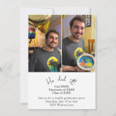 Invitation de l'Invitation de la Partie de double (Dos)