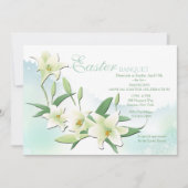 Invitation de lis de Pâques (Devant)