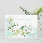 Invitation de lis de Pâques (Debout devant)