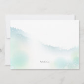 Invitation de lis de Pâques (Dos)