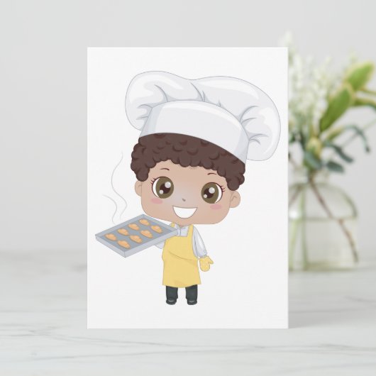 Invitation de Little Baker Cook (Debout devant)