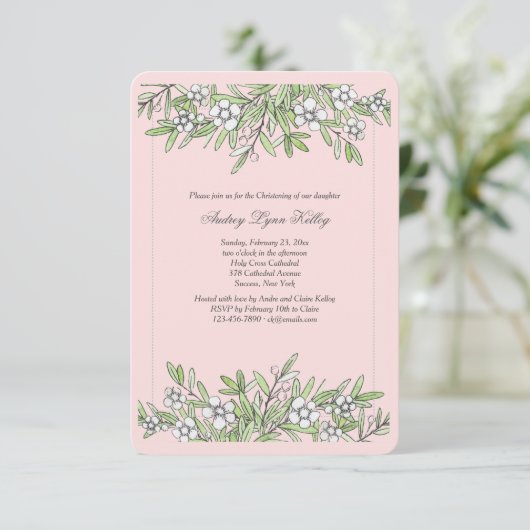 Invitation de Little Flowers (Debout devant)