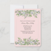 Invitation de Little Flowers (Devant)