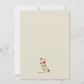 Invitation de Little Fox (Dos)