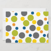 Invitation de Little Monster (Dos)