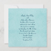 Invitation de livre Mariage phare (Dos)